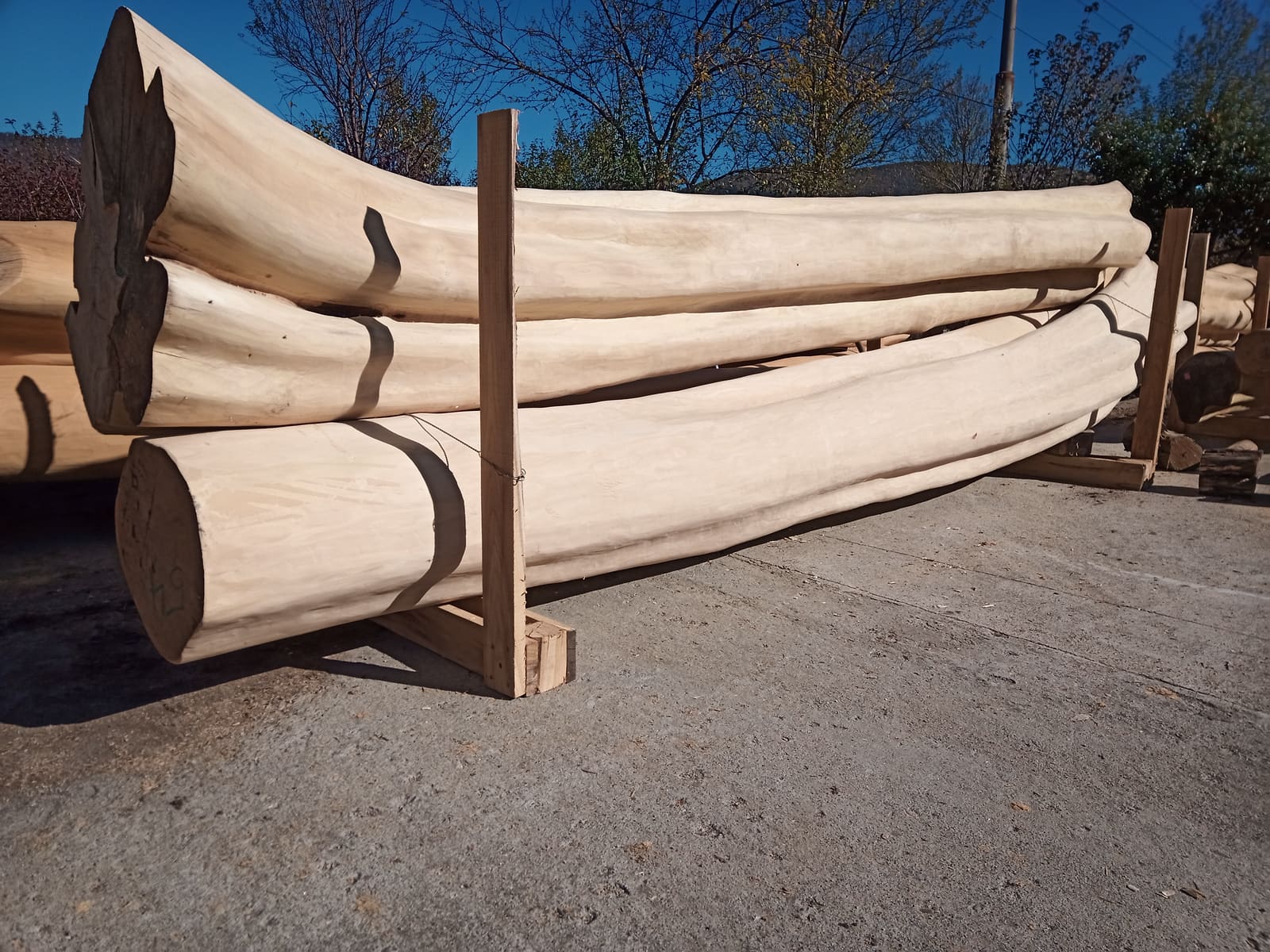 Round Wood Palisades